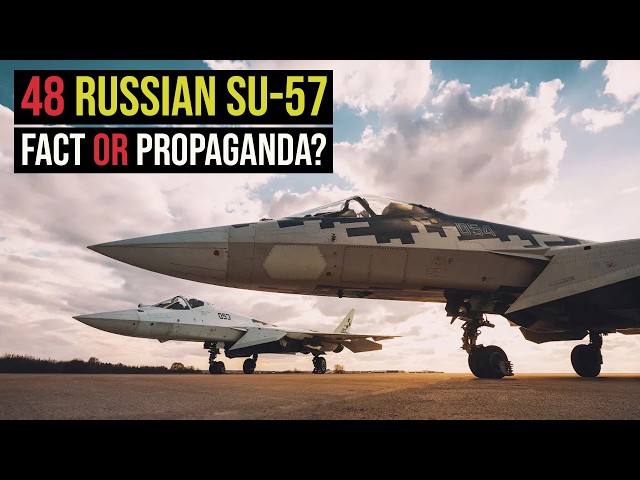 Russia Claims 48 Su-57s Delivered—And Gave 2 Away. How Accurate Is This?