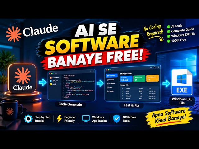 How To Build Free .exe software | Full tutorial 2026