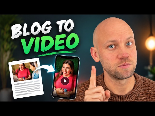 Blog to Video With AI: Turn Any Article Into a Short Video Ad