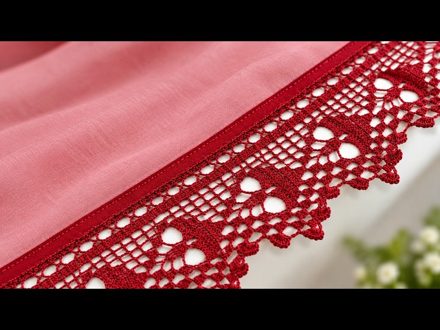 آموزش بافت سر چادر هزارگی | جلسه 51 Scarf Crochet Tutorial | Session 51