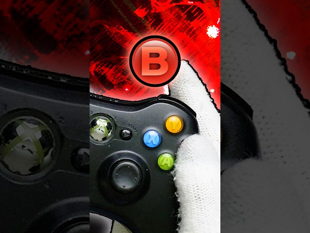 How to Press B BUTTON on Xbox 360 Controller 🎮