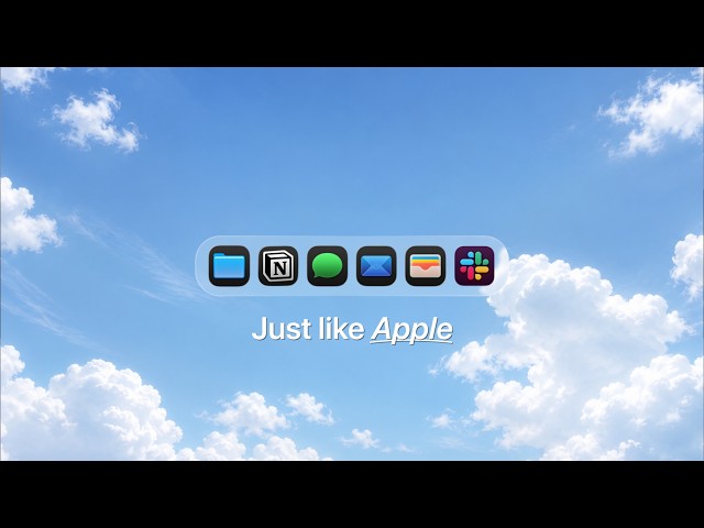 apple click animation l after effects