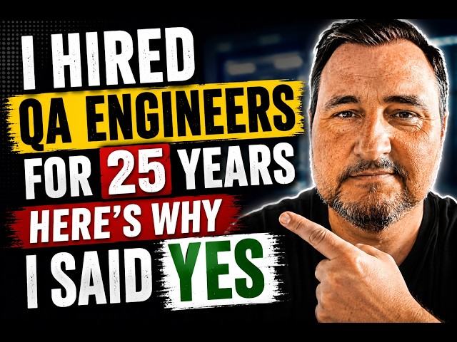 I Hired QA Engineers for 25 Years — Here's What Made Me Say Yes