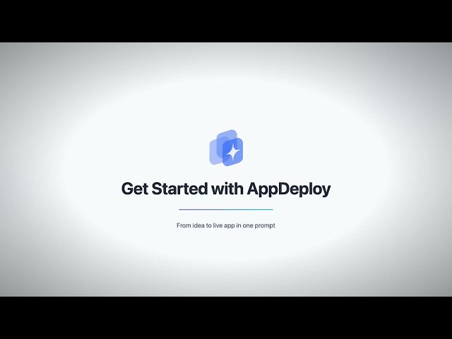 Get Started with AppDeploy in ChatGPT on mobile: Turn Your Ideas into Apps
