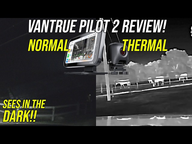 Vantrue Pilot 2 (P2) Thermal Dash Cam Review – Night Vision Tested