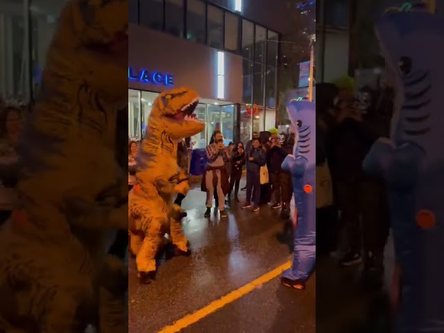 Two sharks attacking a T-Rex and a pharaoh watching #shorts #funny #funnyvideo