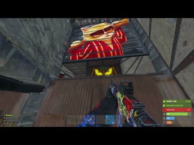 1v5 ONLINE Raid Defense (2 raids in less than 12 hours!)- RUST