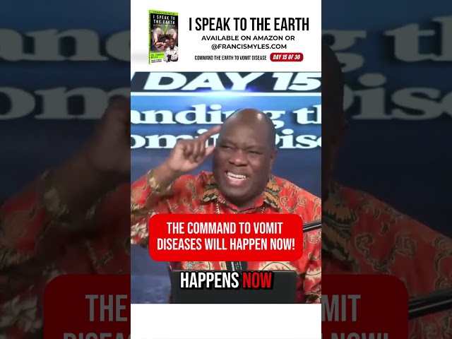 The Command to Vomit Diseases will Happen Now!