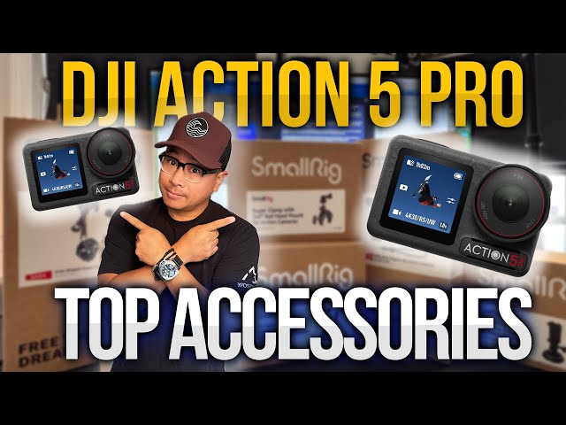 DJI Action 5 Pro Accessories You NEED for Next-Level Filming!