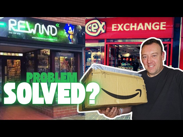 REWIND Retro Shop Visit | CEX the Good and Bad