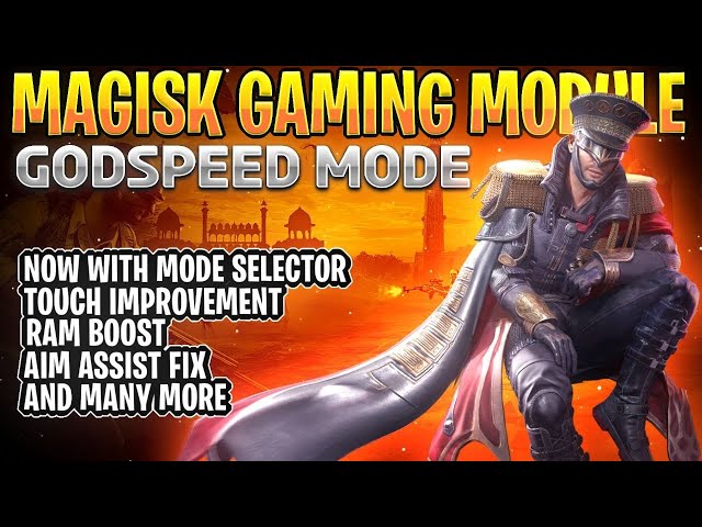 Best Magisk Gaming Module | GODSPEED Mode | Best Magisk Module For Performance Boost | OP Gaming
