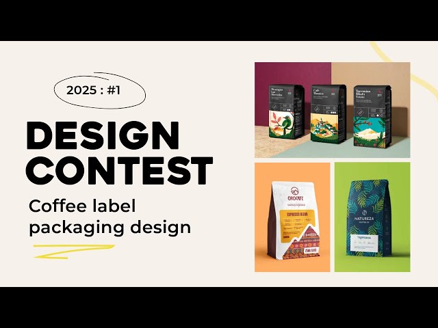 Coffee Label Design Contest
