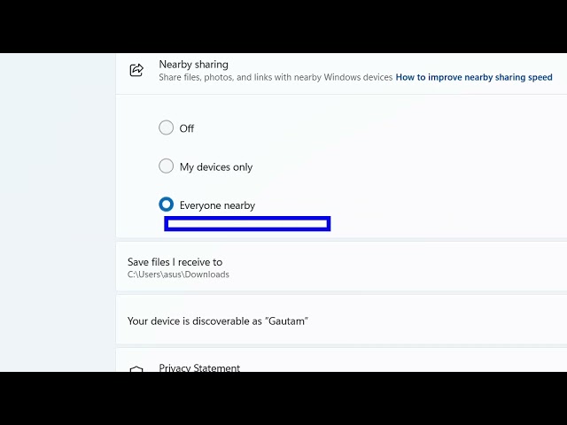How to Enable & Use Nearby Sharing Between Windows 11 & 10 PCs Full Tutorial