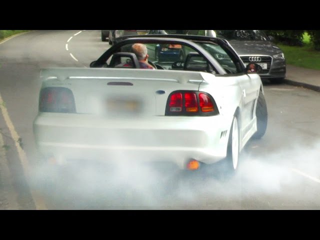 CRAZY LOUD Saleen Mustang - No crowds harmed