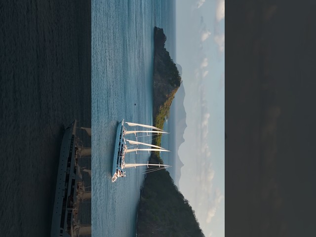 Last shot is my favorite… #dji #mavic3pro #sailing