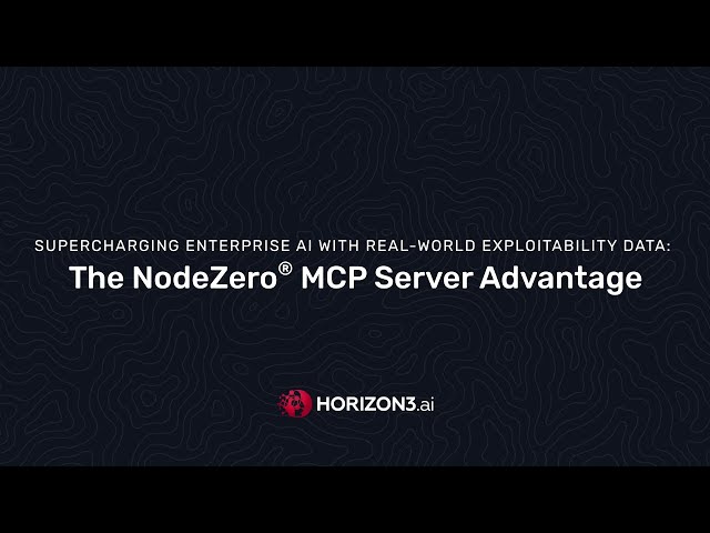 Supercharging Enterprise AI with Real-World Exploitability Data: The NodeZero MCP Server Advantage