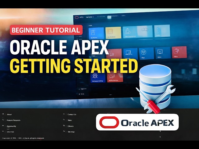🚀 Oracle APEX Beginner Tutorial – From Workspace Setup to Running SQL Scripts