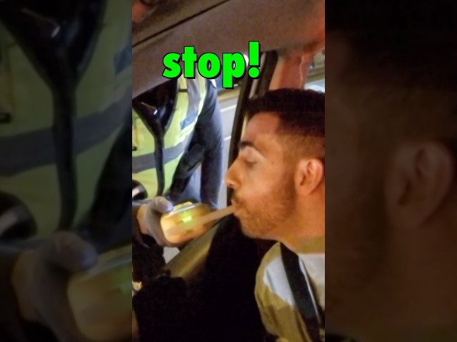 Police Breathalyze Uber Driver TWICE 👮♂️