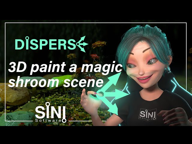 Learn how to create a magical 3D scene using the Disperse 3ds Max plugin