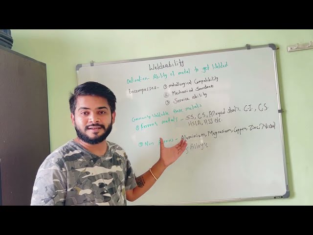 Weldability of metals | Factors affecting Weldability | Weldability tests | #Learnweldingtheory