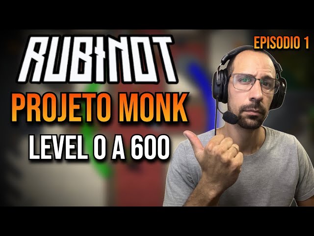 ME RENDI AO MONK !!! BORA UPAR DO ZERO