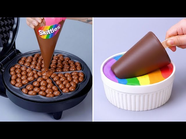 Easy & Quick Chocolate Cake Recipes For Everyone | Top 1000+ Amazing Rainbow Chocolate Cake