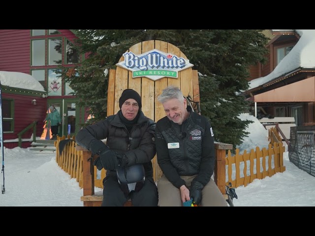 Rob Sitch Visits Big White Ski Resort | Australian Icon Meets Canadian Alpine Magic