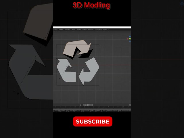 How to make trash bin in blender Short tutorial #blender #freestor #blender3dmodeling