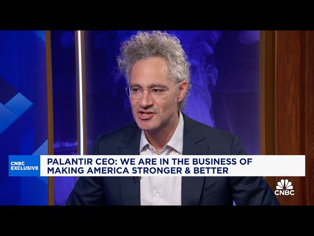 Palantir CEO Alex Karp discusses his book The Technological Republic and America’s new moment | CNBC