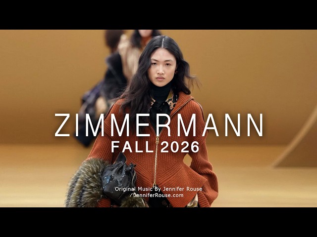 ZIMMERMANN 2026 Fall Fashion Show - Paris Fashion Week - Original Music By Jennifer Rouse