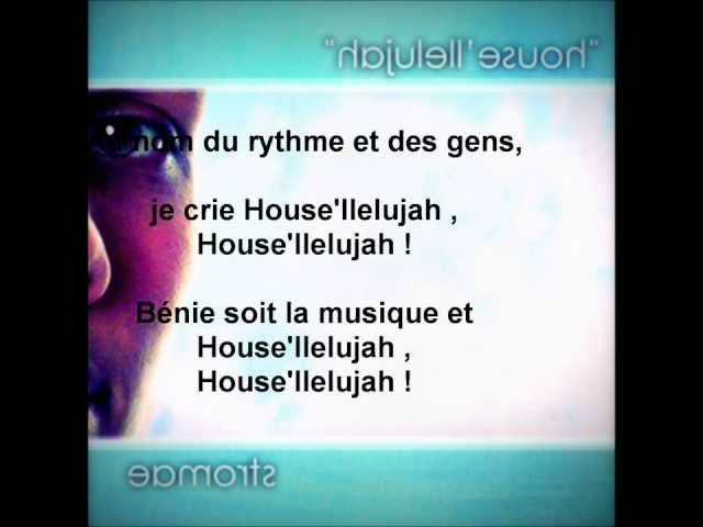 House'llelujah - Stromae (lyrics)