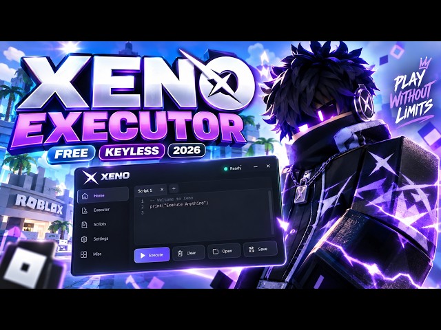 Xeno Executor 2026 Keyless Roblox Script Executor Download & Setup (Xeno Executor 2026)