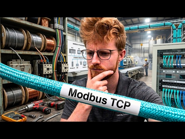 Modbus TCP/IP Explained in 2 Minutes (How It Works + Modbus RTU vs TCP)