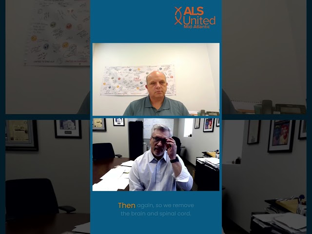 Robert Bowser, PhD, talks about how brain & tissue banking helps #ALS research. Podcast now online