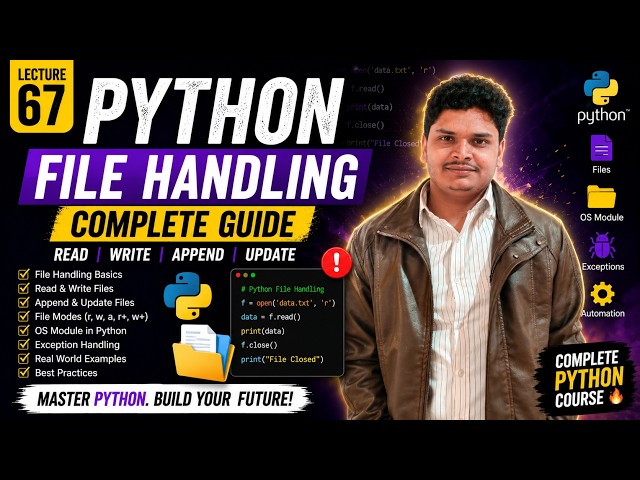 Lecture 67 | Pandas Tutorial | Write to Files, Filter Records & Add/Reset Columns | Python Course