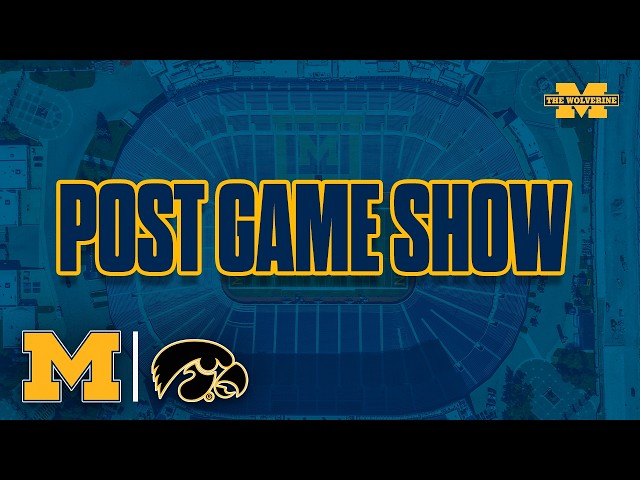 Michigan vs. Iowa POSTGAME REACTIONS | Anthony Broome, Ryan Van Bergen break down Week 4 game