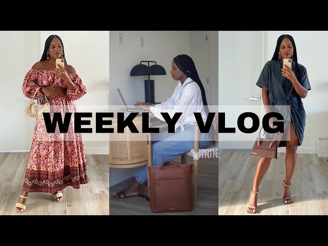 🌴 WEEKLY VLOG! NEW HOME DECOR! GETTING MY OFFICE TOGETHER, SUMMER FASHION & EVENTS 🌴 MONROE STEELE