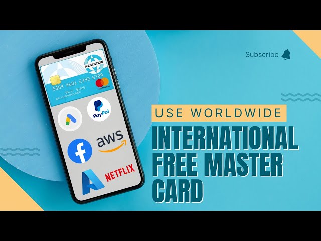 free virtual credit card | how to get a free mastercard | International free mastercard | BY Success
