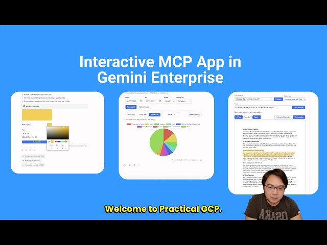 How to Build Interactive MCP Apps in Gemini Enterprise