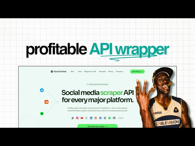 I Wrapped an API Into a Real SaaS (full build / step-by-step)