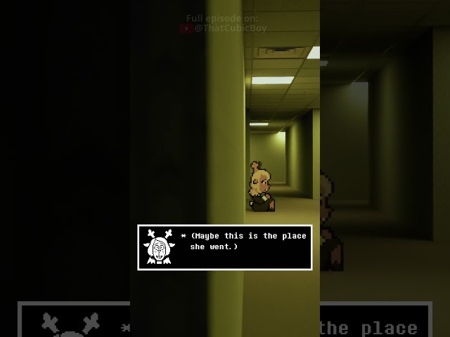 Did I find Deltarune's Lost Girl in the Backrooms? - BACKRUNES