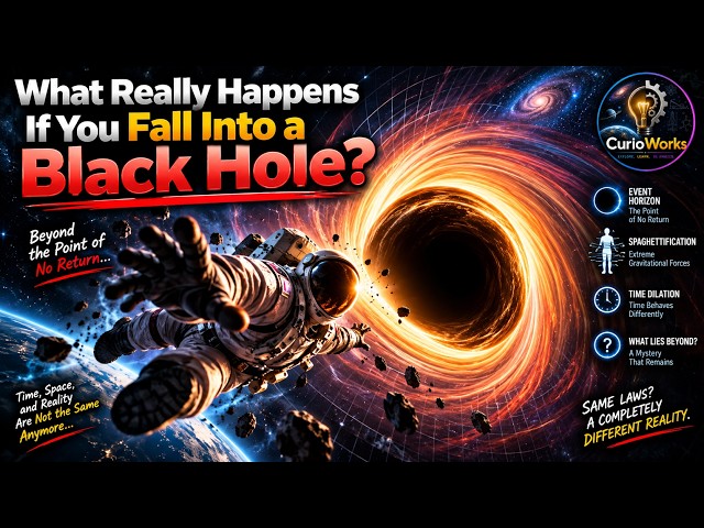 What Really Happens If You Fall Into a Black Hole? 🕳️ | Explained