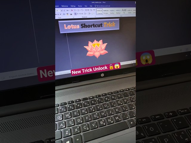 MS Excel Shortcut Key for Lotus Symbol | Excel Me Lotus Kaise Banaye | #shortcut #excel