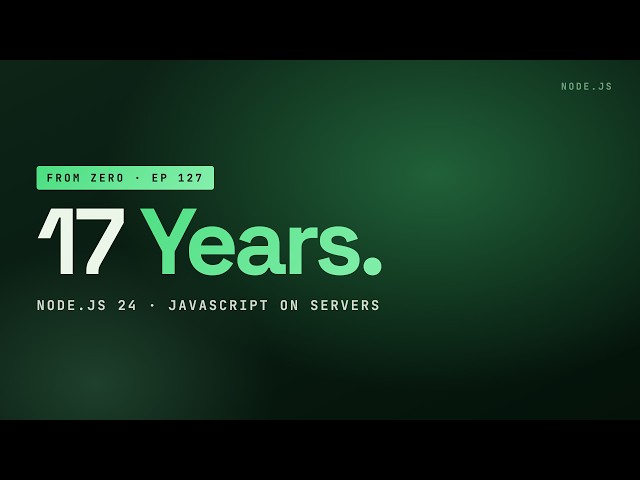Node.js 24 hit LTS. The runtime that put JavaScript on servers.