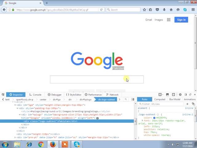 About Inspect Element!