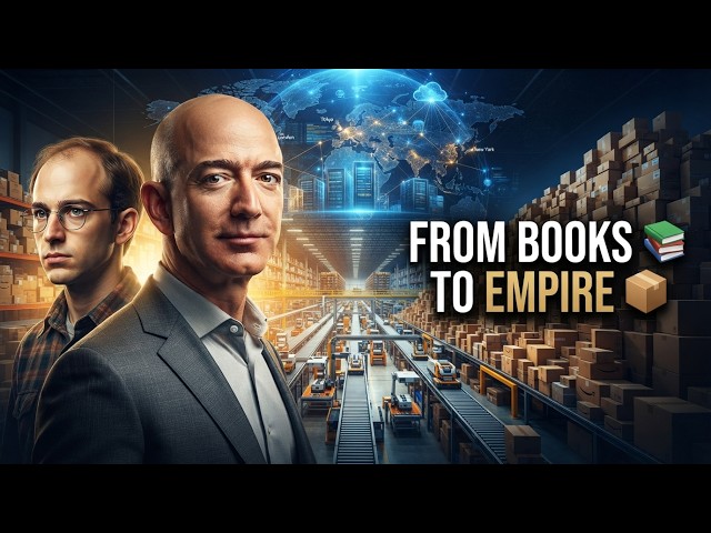 How Amazon Went From a Bookstore to a Global Empire 📦☁️ | The Jeff Bezos Story