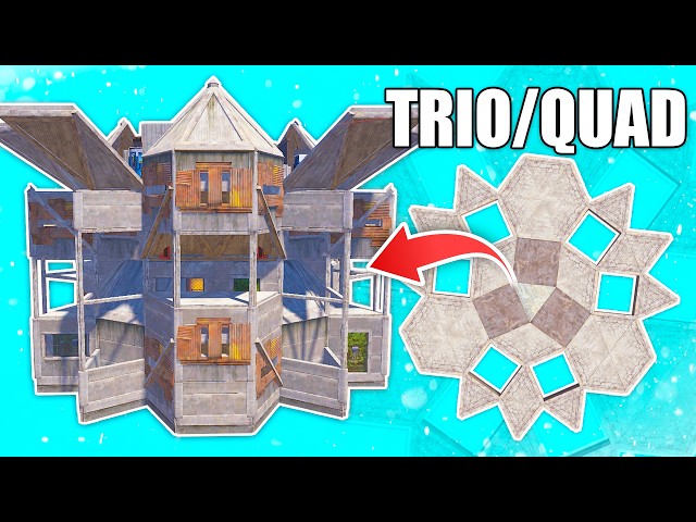 PERFECT Rust Egg Base Design - Trio/Quad Bunker