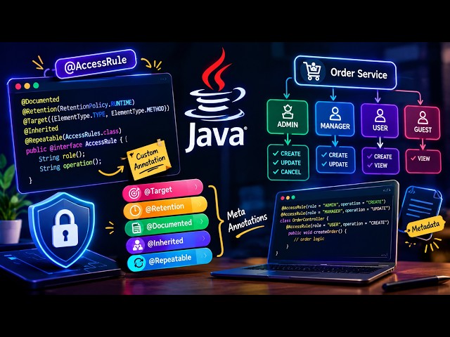 Can Java Annotations Control User Access? 🤯 | Build a Real Java Access Control System