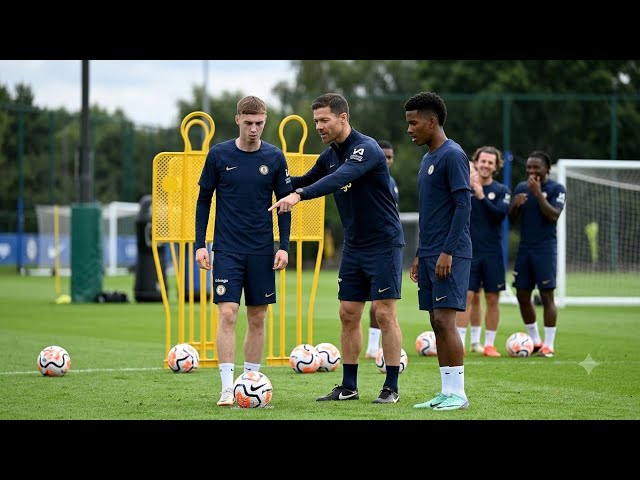 XABI ALONSO TEACHES PALMER & ESTÊVÃO PERFECT FREE-KICKS! THE RESULTS WERE INSANE AHEAD OF BRENTFORD!