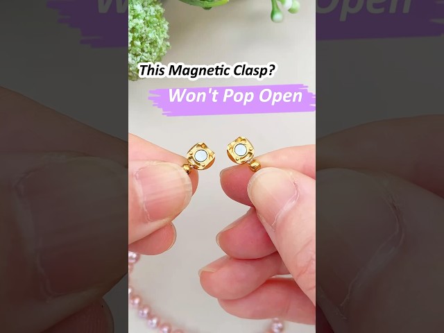 Beading Lovers: You Won’t Regret This New Clasp (Nontarnish)✨